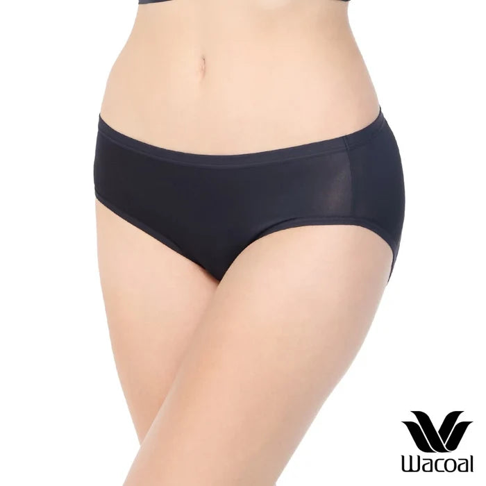 Wacoal Panty กางเกงในใส่สบาย รูปแบบบิกินี่  รุ่น WU1C34 (คละสี)