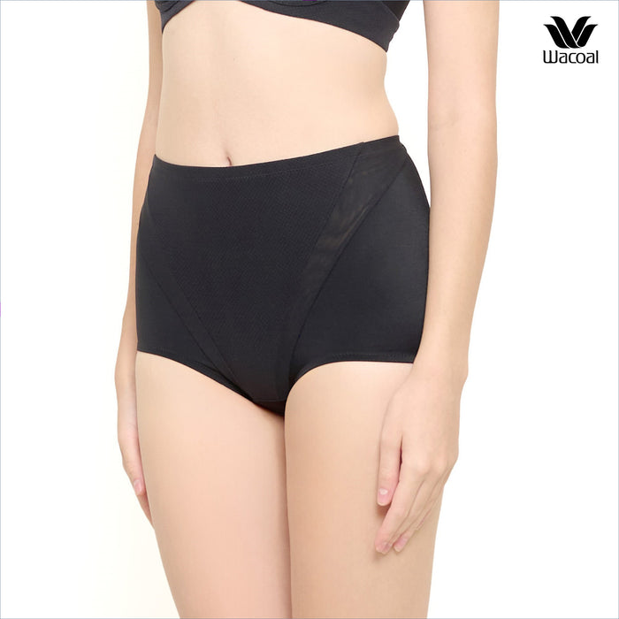 Wacoal Shapewear Hips วาโก้กางเกงกระชับหน้าท้อง ยกก้น รุ่น WY1188 สีดำ (BL)
