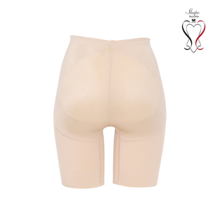 Wacoal Shapewear STAY กางเกงเก็บกระชับหน้าท้อง สะโพก และต้นขา รุ่น WG4129 สีเนื้อ (NN)