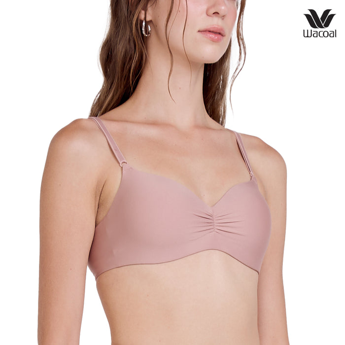 Wacoal Smart Size Easy Matching Bra บราไร้โครงวาโก้ รุ่น WB3Y41  สีโอวัลติน (OT)