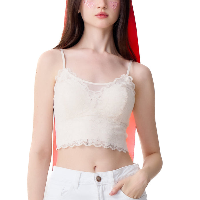 Wacoal Sweetheart Collection บราสวมหัวตกแต่งลูกไม้ รุ่น WH4A11 สีเบจ (BE)
