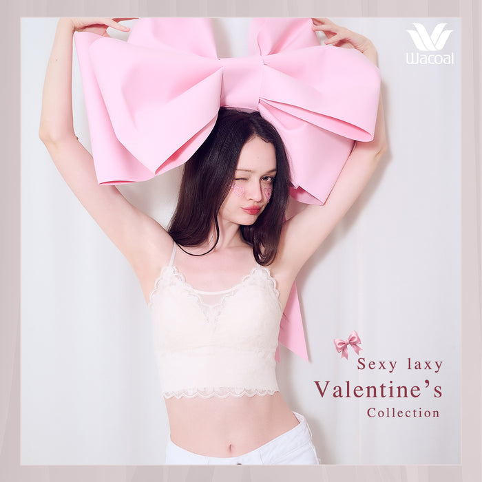 Wacoal Sweetheart Collection บราสวมหัวตกแต่งลูกไม้ รุ่น WH4A11 สีเบจ (BE)
