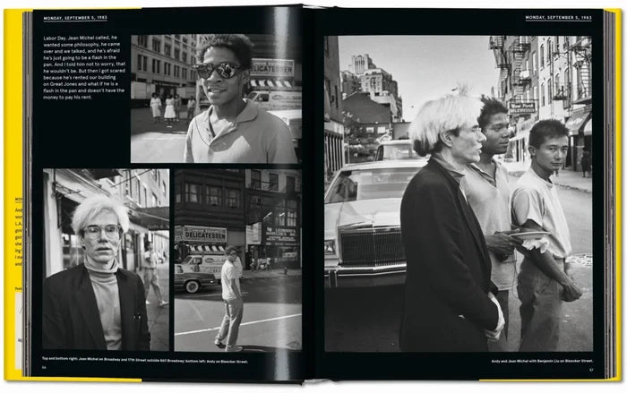 Warhol on Basquiat. The Iconic Relationship Told in Andy Warhol’s Words and Pictures - Hardcover, Taschen