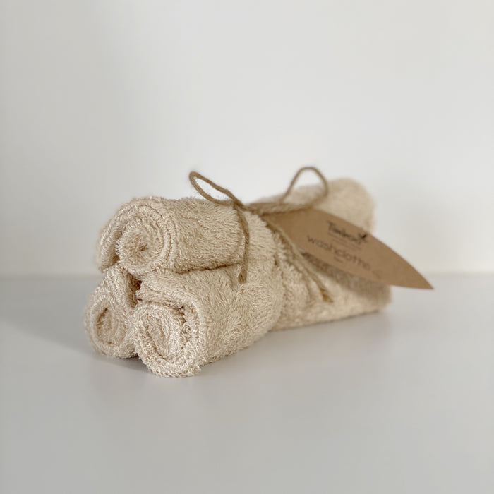 WASHANDJES SET VAN 3 - Frosted Almond