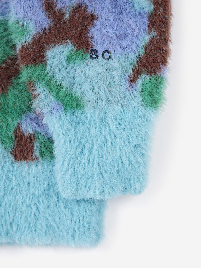 Watercolor all over jacquard jumper - KIDS