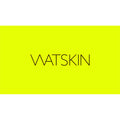 Greenish yellow gift card image with brand name 'WATSKIN' in large black all-cap font