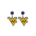 West Virginia Mini Logo Earrings