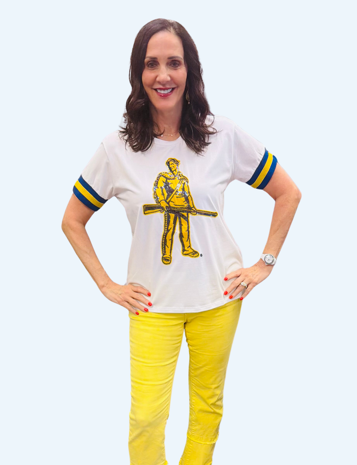 West Virginia Sparkle Logo T-Shirt