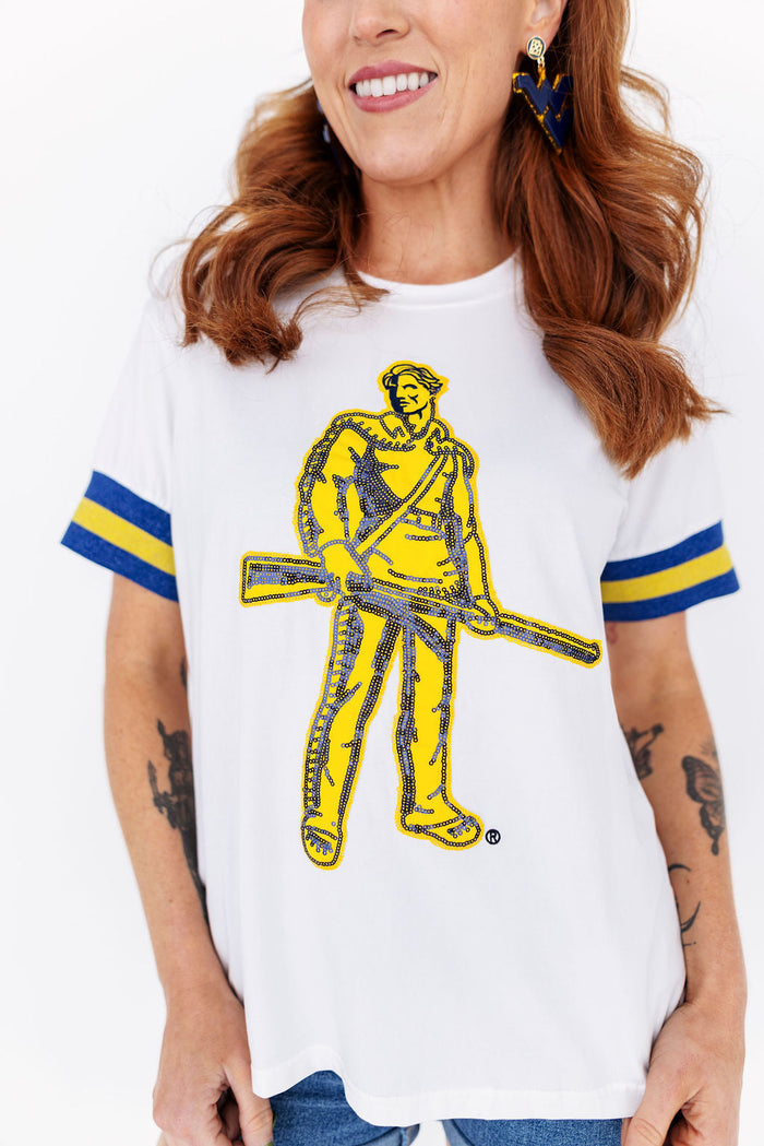 West Virginia Sparkle Logo T-Shirt