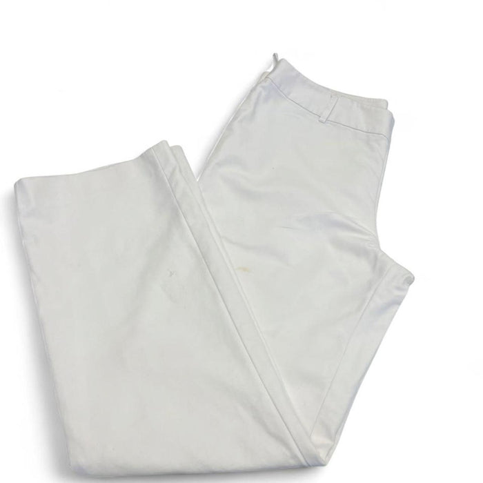 White cotton polyester riding