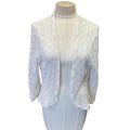 White lace cardigan
