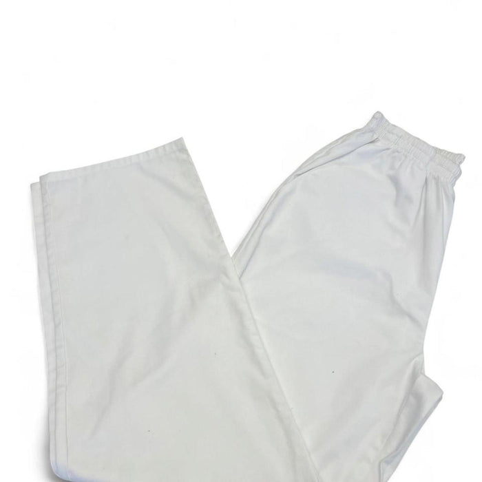 White scrubs joggers size s