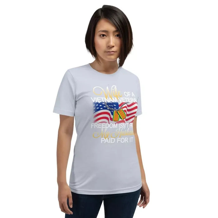 Wife Of A Vietnam Veteran Unisex T-Shirt - Beguiling Phenix Boutique