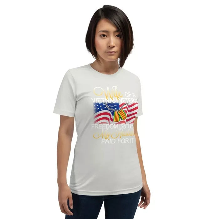 Wife Of A Vietnam Veteran Unisex T-Shirt - Beguiling Phenix Boutique