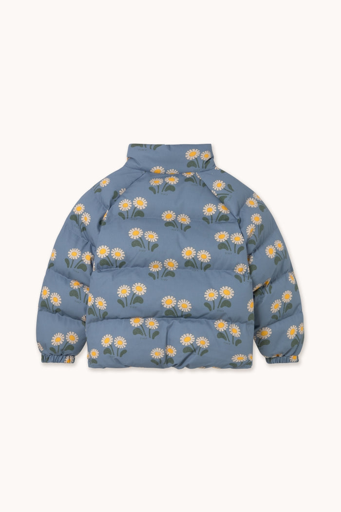 Winter Flowers Short Padded Jacket - KIDS