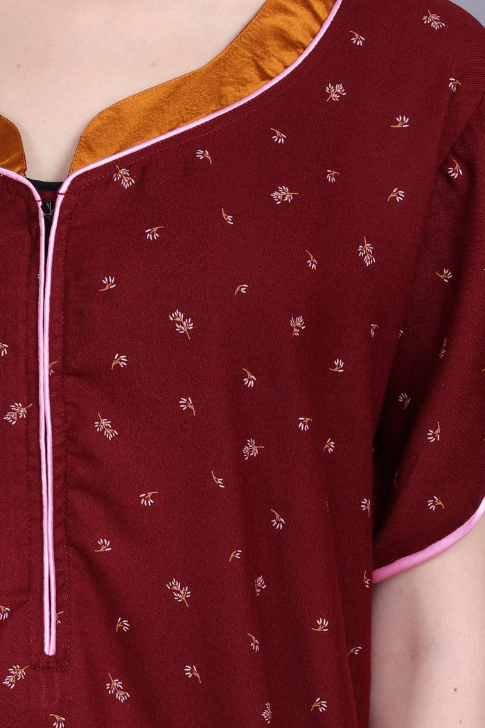 Maroon