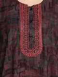 Women's Alpine Multi Colour Abstract Print Maxi Nightgown…