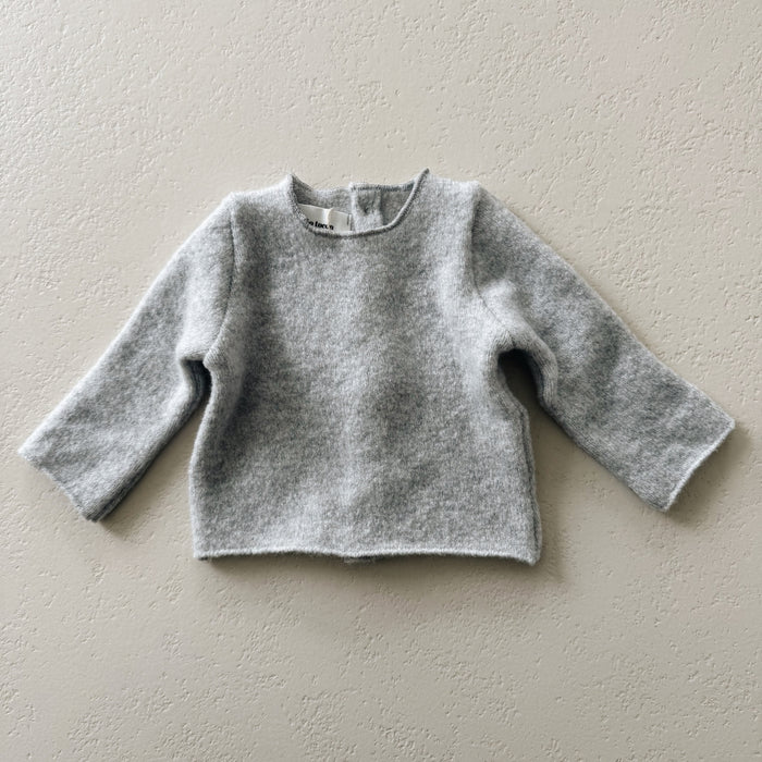 WOOL SWEATER - LIGHT GREY