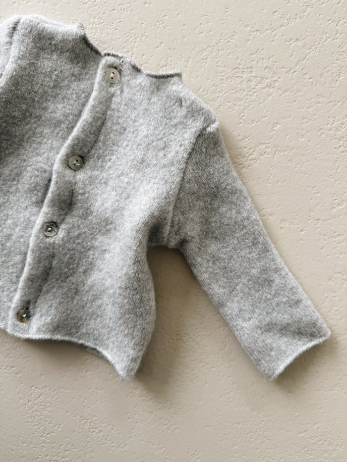 WOOL SWEATER - LIGHT GREY