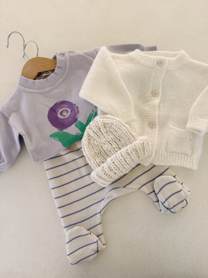 WOOL VEST BABY - NATURAL