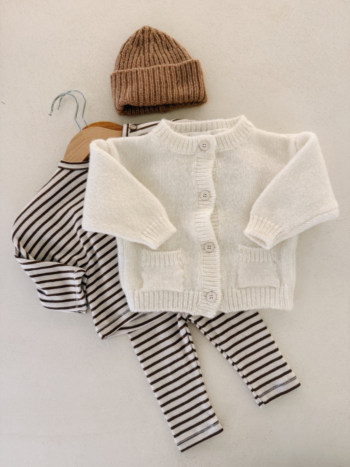 WOOL VEST BABY - NATURAL