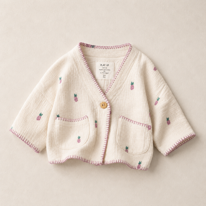 WOVEN CARDIGAN - BABY