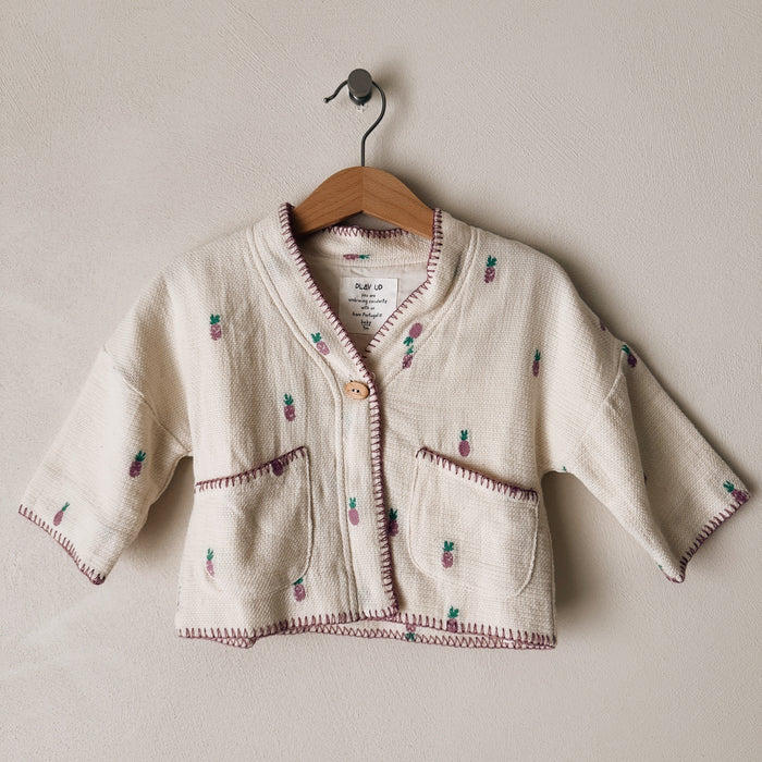WOVEN CARDIGAN - BABY