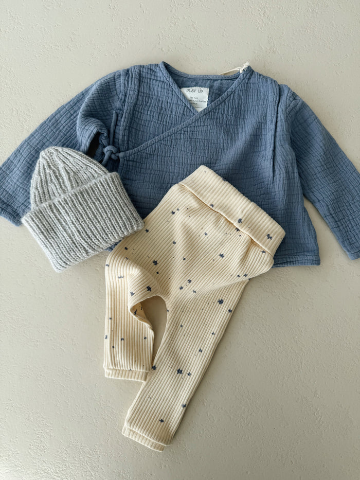 WOVEN SHIRT BABY - blue