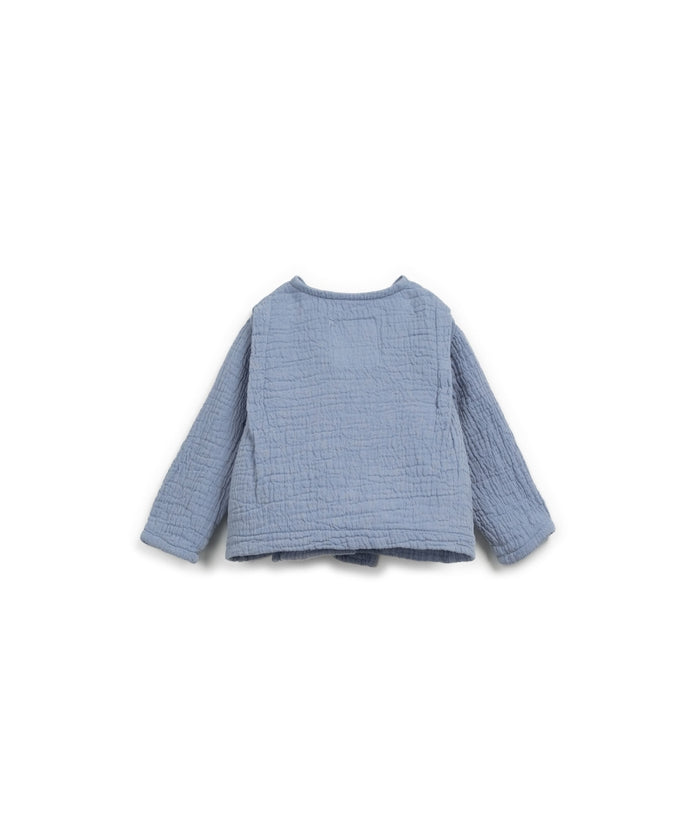 WOVEN SHIRT BABY - blue