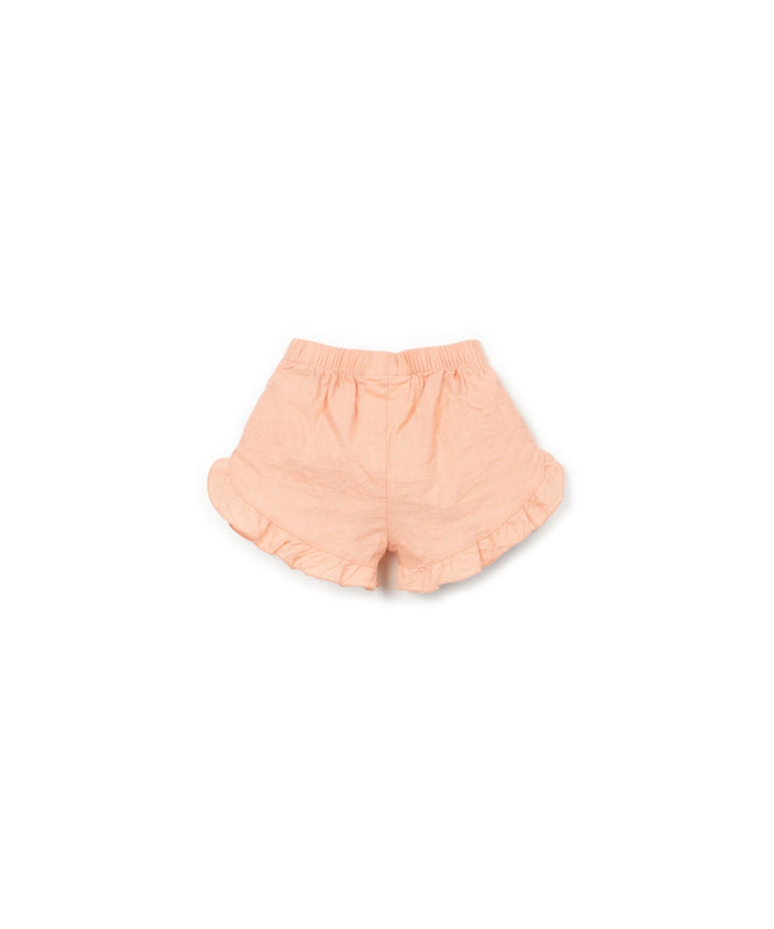 WOVEN SHORTS SOFT PEACH - BABY