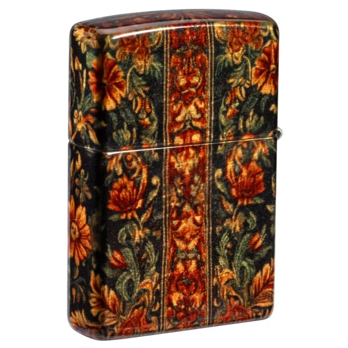 Zippo Plant Tapestry Design Street Brass 540 Fusion design 47139