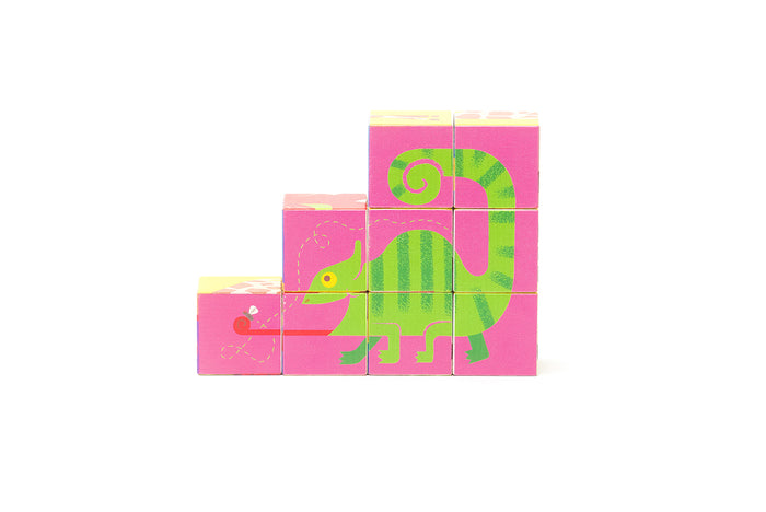 ZOO CUBES - puzzle