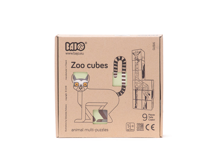 ZOO CUBES - puzzle